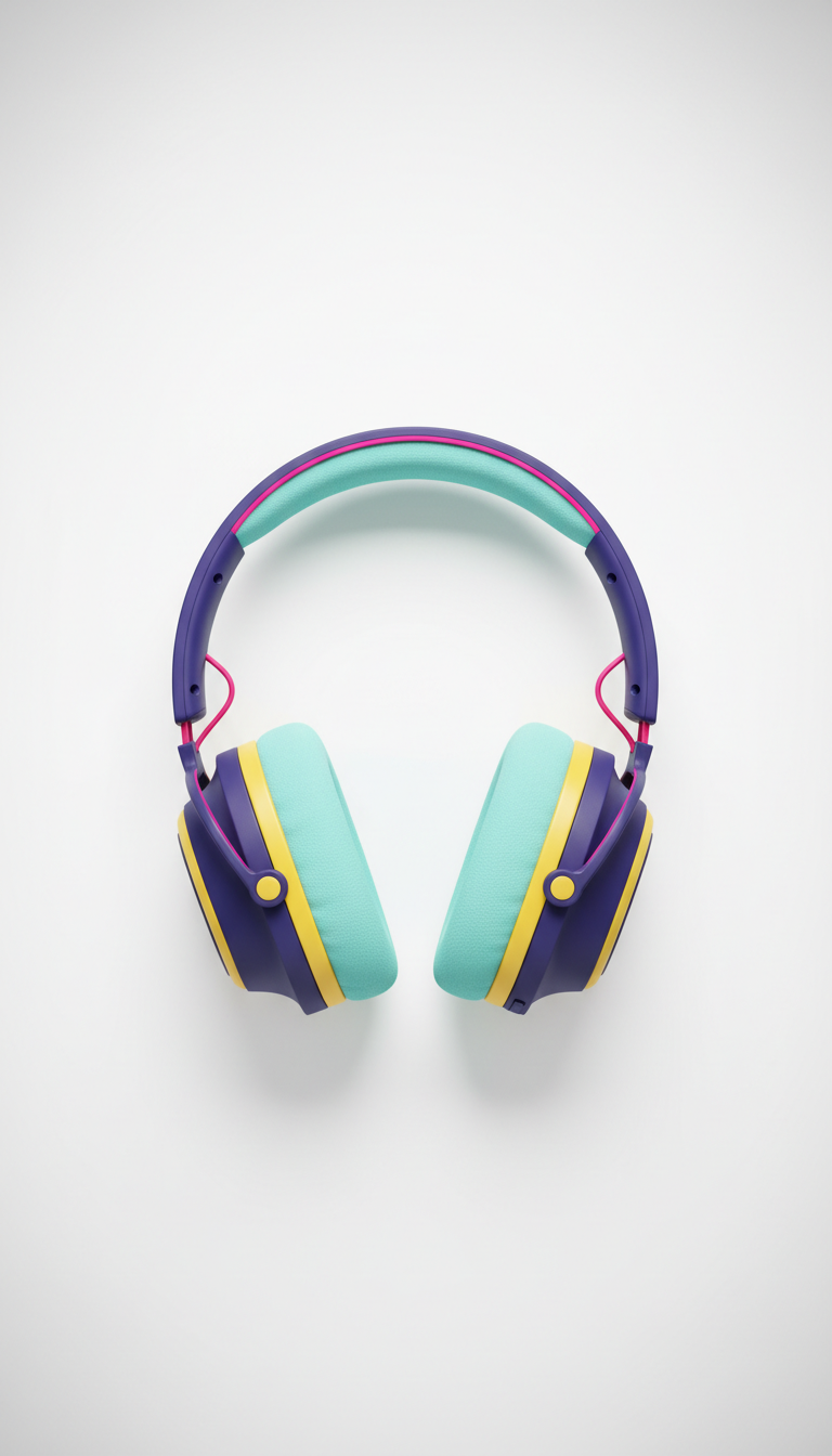 Noise-Cancelling Headphones With Touch Controls