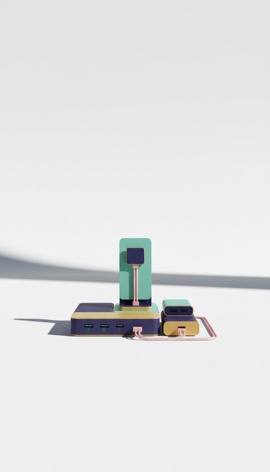 Modular Charging Hub Kit With USB-C Expansion
